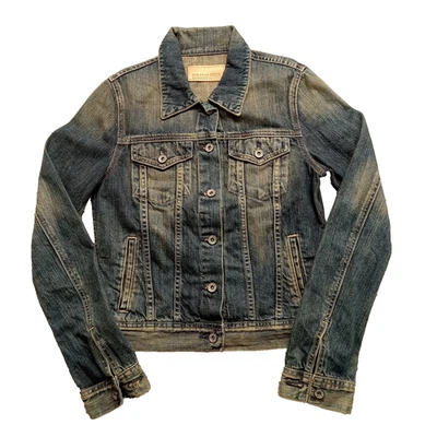 Chaqueta Jean Big Star Vintage S Para Mujer Ropa Occidental Azul Denim Manga Larga Botón Foto 1 de 4