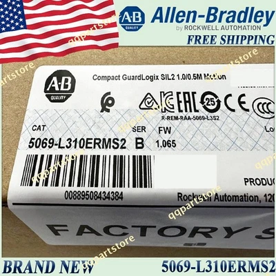 AB Brand New 5069-L310ERMS2/B Free Ship 5069-L310ERMS2 serB Compact GuardLogix - Image 1 of 4