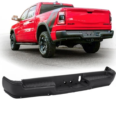 BRISUNSHINE Rear Step Bumper Assembly Replacement for 2019 2020 2021 2022 2023 Ram 1500