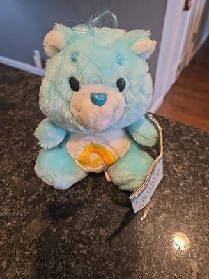 Vintage 80s Care Bears Wish Bear 6” Kenner New W/ Tag & Booklet  - Image 1 of 4