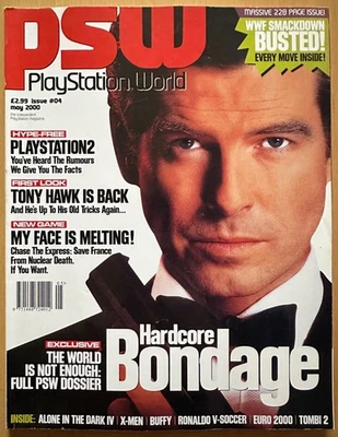 PSW Magazine #4 May 2000 | PlayStation World | 007 James Bond | WWF SmackDown - Image 1 of 4