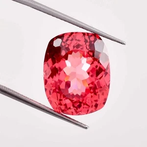 Makelloser 12 x 10 mm natürlicher Fanta orange Saphir GIT zertifiziert lose Edelstein - Bild 1 von 6