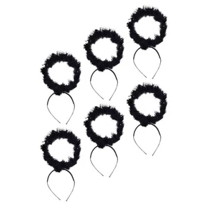 6 Stück Halloween Cosplay Haarschmuck Damen Stirnband Kopfschmuck - Bild 1 von 12