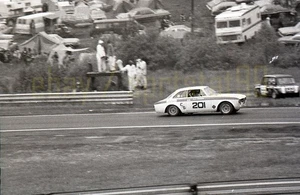AJ Adams #201 Alfa Romeo - 1974 Bulova 2.5 Sedans Mosport - Vtg Race Negative - Picture 1 of 2