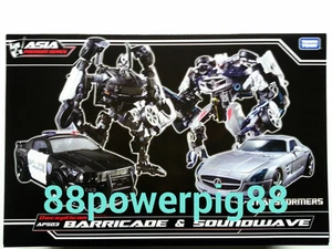 Takara Transformers APS-03 HA Barricada Frenzy y Soundwave Laserbeak vendedor de EE. UU. - Imagen 1 de 4