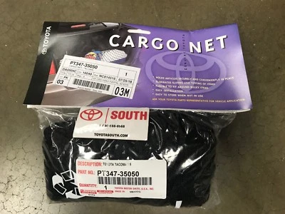 Sobre de red de carga Tacoma 2005-2025 PT347-35050 genuino OEM producto Toyota Foto 1 de 2