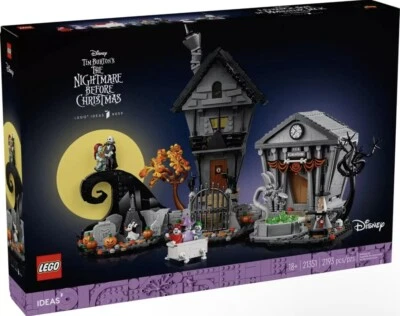 Lego Disney Tim Burton’s Pesadilla Antes De Navidad NUEVO EN CAJA SELLADO 21351 Set Foto 1 de 4