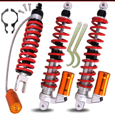 FOR HONDA FOURTRAX 250 TRX250X 1985-92 FRONT & REAR AIR SHOCKS ABSORBERS STAGE 3 - Image 1 of 4