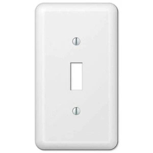 (K) Amerelle Single Toggle Wall Plate (powder Coated) 935TW Box Of 5 - Picture 1 of 6