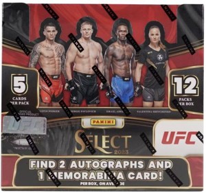 2023 Panini Select UFC Factory sealed HOBBY box