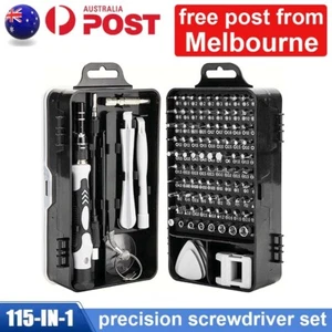 115 in 1 Precision Screwdriver Set Phone PC Laptop Repair Tool Screw Driver - Picture 1 of 14