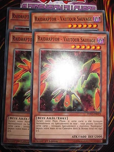 YU-GI-OH! COM LOT RAIDRAPTOR VAUTOUR SAUVAGE X2 (PLAYSET) DOCS-FR013 MINT NEUF - Imagen 1 de 1