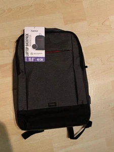 Hama Laptop-Rucksack "Manchester", bis 40 cm (15,6"), Schwarz - Bild 1 von 4