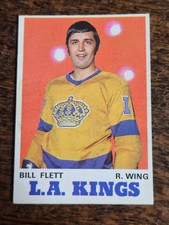 1970-71 O-PEE-CHEE HOCKEY #161 BILL FLETT LOS ANGELES KINGS c