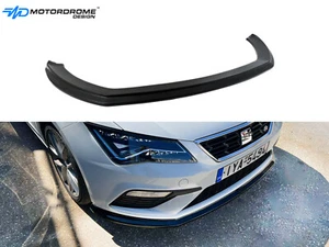 FRONTSPLITTER FÜR SEAT LEON MK3 FR / CUPRA FACELIFT (2017-2019) ABS GLANZ SCHWARZ - Bild 1 von 5