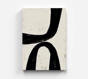 Lienzo Abstracto Tres Variaciones Museo Arte Incoloro Casa Decoración Arte - Imagen 1 de 24