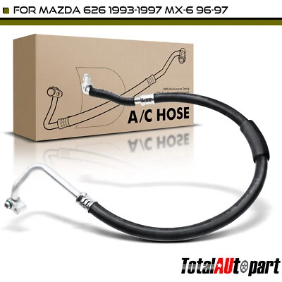 Línea de succión de manguera de CA para Mazda 626 1993 1994 1995-1997 MX-6 V6 2,5 L baja presión Foto 1 de 4