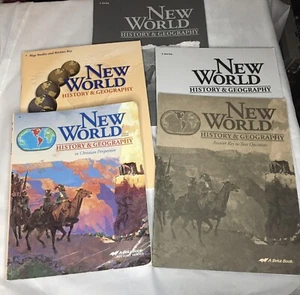 Abeka New World History & Geography in Christian Perspective Paperback - Picture 1 of 6