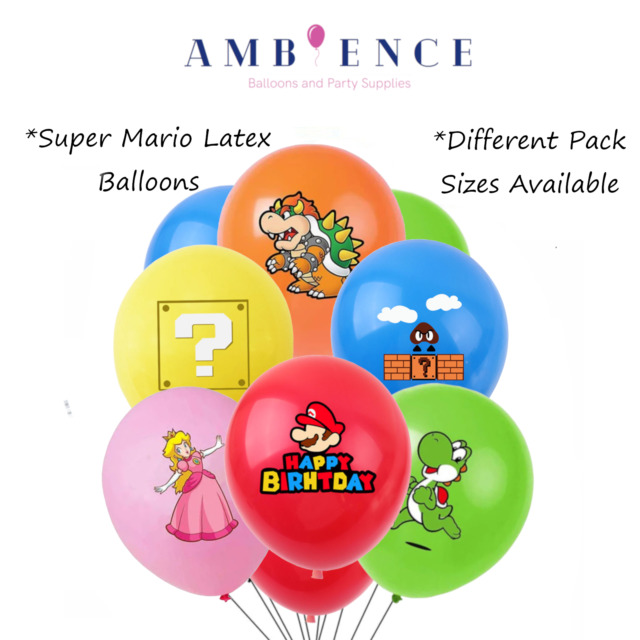 Las mejores ofertas en Super Mario Bros. Globos De Fiesta