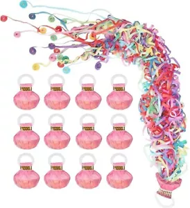 GAILROSO 12Pack No Mess streamers,Romantic Colorful Hand Throw Streamers Poppers - Picture 1 of 4