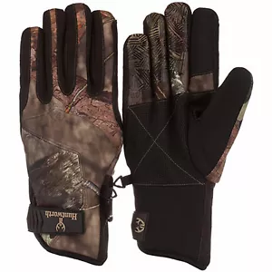 Huntworth Mossy Oak Breakup Country Men's Tri Laminate Hunting Gloves: M/L-L/XL - Picture 1 of 5