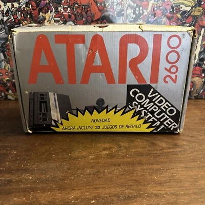 ATARI 2600 Jr - PAL Console US Seller - Complete In Box CIB - Tested - Authentic - Image 1 of 4