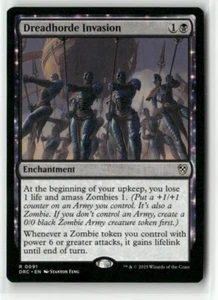 Dreadhorde Invasion 91 sin papel casi nuevo MTG Commander: Aetherdrift Magic - Imagen 1 de 1