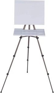 MEEDEN Cavalletto leggero per pittura ad acquerello: cavalletto da viaggio regolabile supporto per - Foto 1 di 8