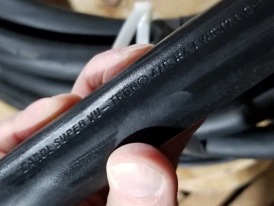 Carol 81644 4/4C Super Vu-Tron Type W 2000V Heavy Duty Power Cord Cable /5ft - Image 1 of 4