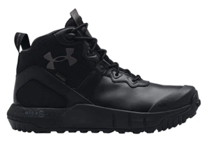 UNDER ARMOUR MEN MICRO-G Valsetz Leather Waterproof 6" Tactical Boot 3024334-001 - Picture 1 of 5