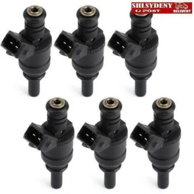6pcs Fuel Injectors For BMW X3 Z3/4 528i 328Ci 323Ci 525i 325xi 320i 1427240 SL - image 1 of 4
