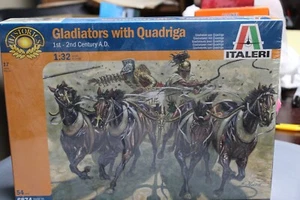 Italeri 6874, Gladiators with Quadriga, 1/32nd scale, SEALED. - Picture 1 of 3
