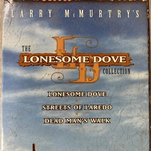 The Lonesome Dove Collectiion VHS Lonesome Dove/Streets of Laredo/Dead Mans Walk - Picture 1 of 13