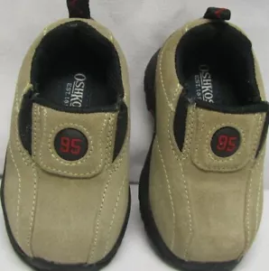 OshKosh Baby Shoes Size 3 Brown  Suede - Picture 1 of 2