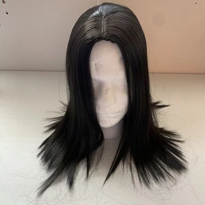 Peluca larga para el hombro WIGSBUY negra recta - Imagen 1 de 9