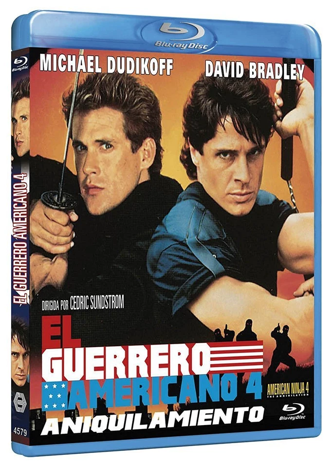 AMERICAN NINJA 4 THE ANNIHILATION (1990) **BLU RAY B** MICHAEL DUDIKOFF - Image 1 of 1