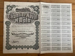 DEKO = Werft von N'DOLO (CHANADO CONGO) (J) - Bild 1 von 1