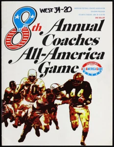 1968 Trainer All-America Spielprogramm College Football Larry Csonka Ernie Davis - Bild 1 von 2
