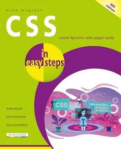 CSS in easy steps, 4th edition - by Mike McGrath - FREE P&P - Picture 1 of 4