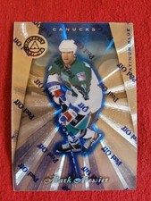 1997-98 Totally Certified Platinum Blue Hockey Mark Messier 🏒 Coating On #'d SP
