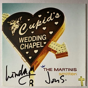 THE MARTINIS Smitten Joey Santiago Linda Mallari SIGNED autographed NEW CD - Picture 1 of 3