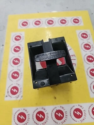  SQUARE D M-224033 Cuadrado D 60 amp Portafusibles Tapa Extraíble Foto 1 de 3