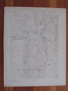 Mapa de ratón original vintage del USGS de Palmer Massachusetts 1887 - Imagen 1 de 1