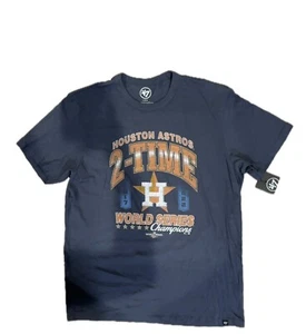 NEW Men’s Size X-LARGE Houston Astros 2022 World Series Champions 47 Brand Shirt - Picture 1 of 3