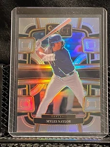 Myles Naylor 2024 Select - Concourse Level - Silver Prizm #41 - Athletics - Picture 1 of 2