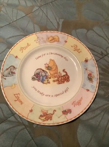 Royal Doulton Winnie The Pooh Christening Plate - Picture 1 of 3