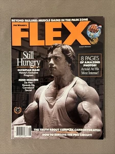 Flex Bodybuilding Muscle Magazine / Arnold Schwarzenegger / 08-90 - Bild 1 von 10