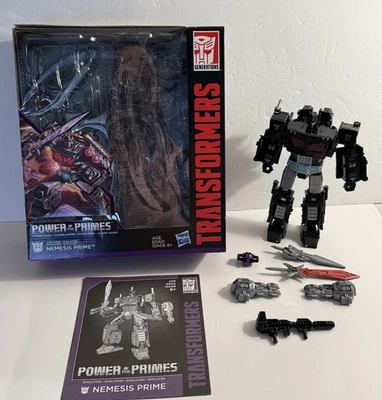 Transformers Generations Power of The Primes Nemesis Prime Leader Class Completo Foto 1 de 4