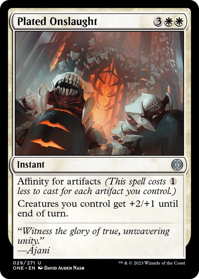 Plated Onslaught 29 NM Foil Phyrexia: All Will Be One MTG EN - Image 1 of 1