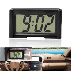 Digital Dashboard Clock with Date Temperature Display Easy Installation for Car - Picture 1 of 11